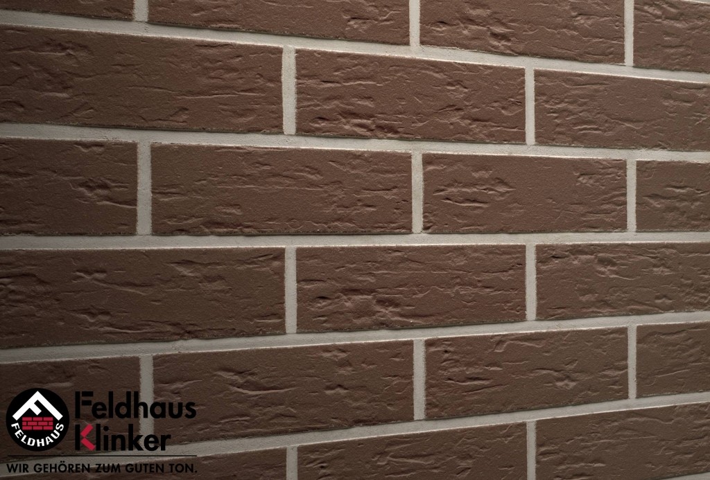 Фасадная плитка ручной формовки Feldhaus Klinker R540 geo senso NF14, 240*14*71 мм