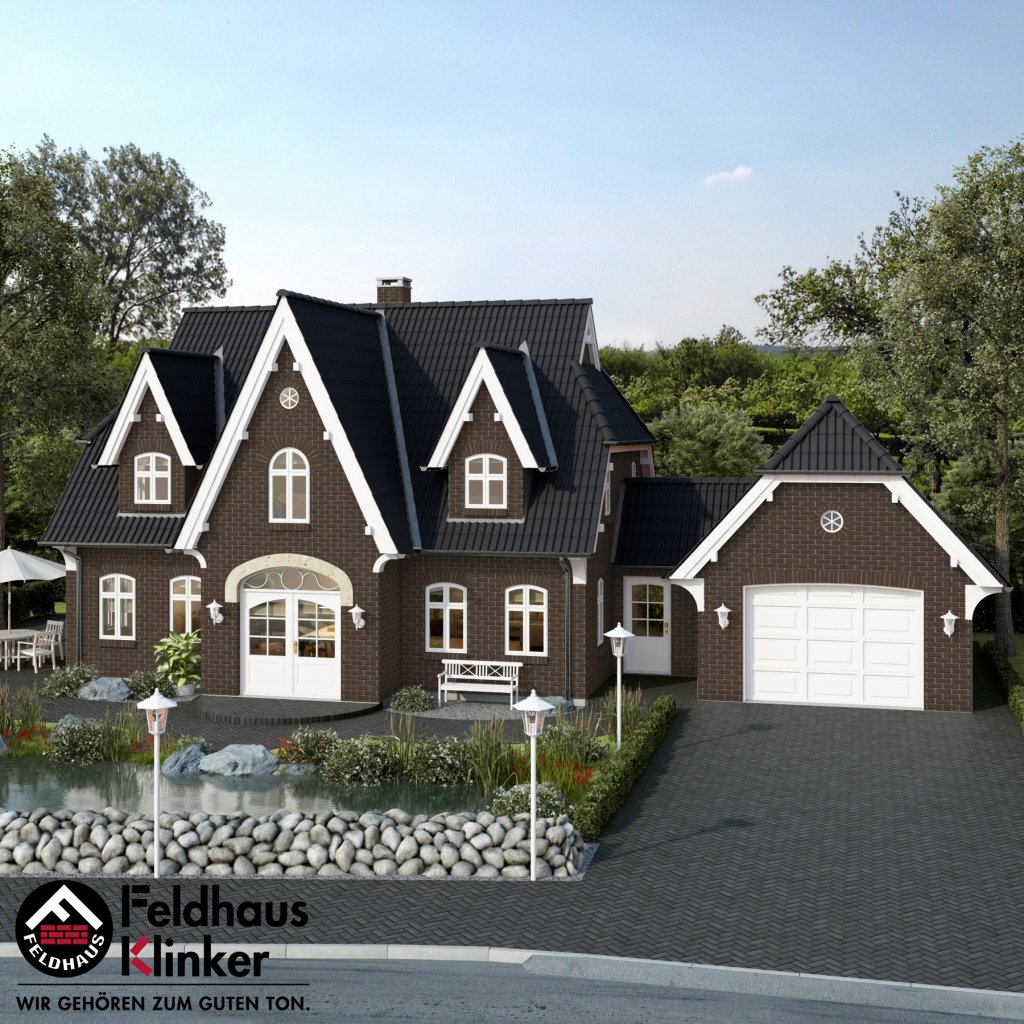 Клинкерная фасадная плитка Feldhaus Klinker R500 Geo liso гладкая NF9, 240*9*71 мм