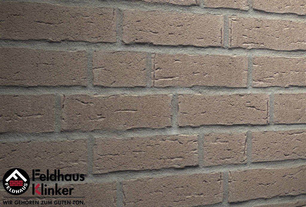 Клинкерная фасадная плитка Feldhaus Klinker R680 Sintra argo NF14, 240*14*71 мм