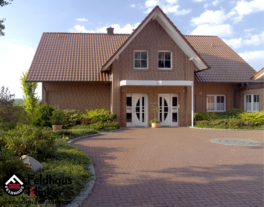 Клинкерная фасадная плитка Feldhaus Klinker R440 Carmesi senso рельефная NF9, 240*9*71 мм